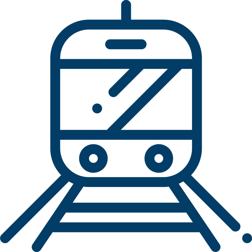 icoon van een trein